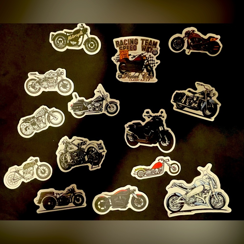Vinyl Motorcycle Stickers *BRAND NEW*